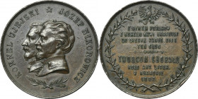 Medal Kornel Ujejski and Józef Nikorowicz 1893