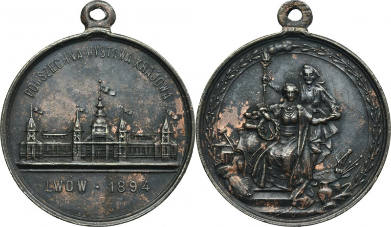 Medal of the General National Exhibition Lviv 1894 Medal from the General Nation...