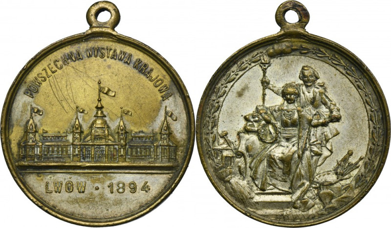 Medal of the General National Exhibition Lviv 1894 Medal from the General Nation...