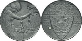 Medal Proclamation of Poland's Independence 1916 - RARE RR