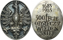 Medal of the 300th anniversary of the Relief of Vienna 1983