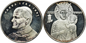 Commemorative medal, John Paul II, Jasna Góra 1991
