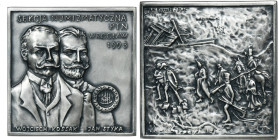 Medal Numismatic Section of PTN Wroclaw 1993 - Wojciech Kossak, Jan Styka - RARE