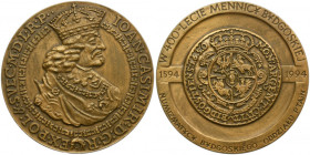 Medal 400th anniversary of the Bromberg Mint 1994 - John II Casimir