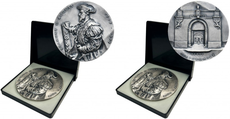 Medal PTN Sigismund II August Design by E. Olszewska–Borys. PTN Koszalin issue w...