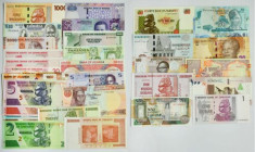 Group of African banknotes (33 pcs.)