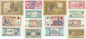 Group of world banknotes (7 pcs.)