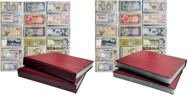 Group of world banknotes (ca. 500 pcs.) Large group of notes. Mostly uncirculate...