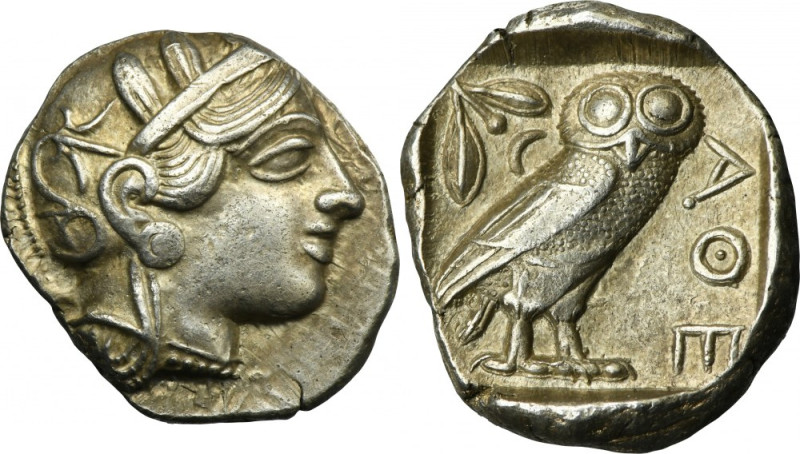 Greece, Attica, Athens, Tetradrachm Ex Roma Numismatics Ltd., E-Sale 101, 13 Oct...