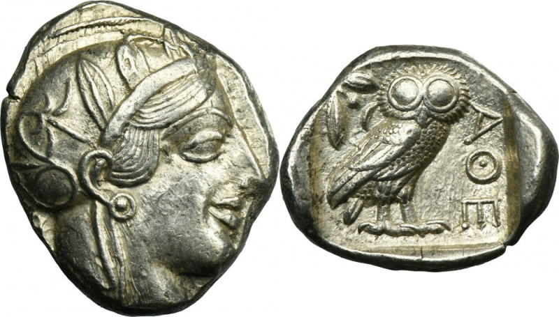 Greece, Attica, Athens, Tetradrachm Greece
 Attica, Athens, Tetradrachm 454-404...