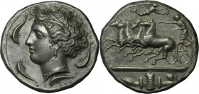 Greece, Sicily, Syracuse, Dionysius, Decadrachm of Kimon - MUSEUM ELECTROTYPE