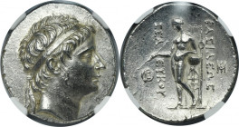 Greece, Seleukos II Kallinikos, Tetradrachm - NGC Ch AU - RARE