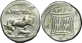 Greece, Illyria, Apollonia, Drachm - Ariston and Lysenus