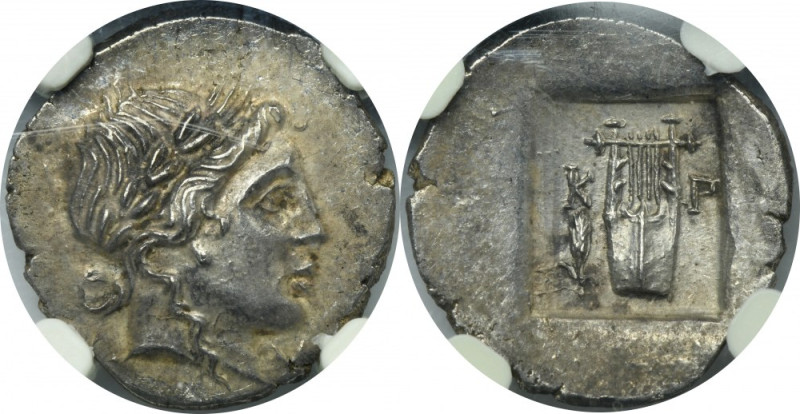 Greece, Lycia, Lycian League, Cragus, Hemidrachm - NGC MS Coin with MS grade by ...