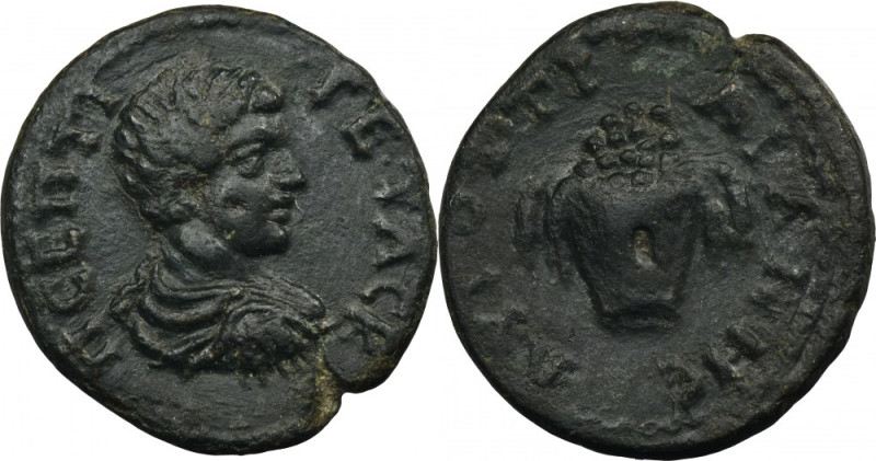 Roman Provincial, Thrace, Augusta Traiana, Geta, AE Roman Provincial

Thrace, ...