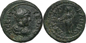 Roman Provincial, Thrace, Augusta Traiana, Geta, AE - RARE R4