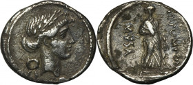 Roman Republic, Q. Pomponius Musa, Denarius