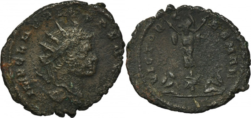 Roman Imperial, Claudius II Gothicus, Antoninianus - RARE Coin commemorating the...