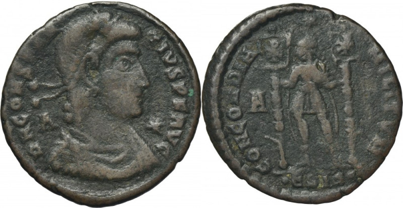 Roman Imperial, Constantius II, Follis Roman Imperial Constantius II (324-361), ...