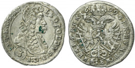 Austria, Leopold I, 3 Kreuzer Prague 1699 GE