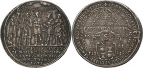 Austria, Archbishopric of Salzburg, Max Gandolf von Kuenburg, 1/2 Thaler Salzburg 1682