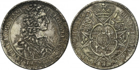Austria, Bishopric of Olomouc, Karl III Joseph von Lothringen, Thaler Kremsier 1707