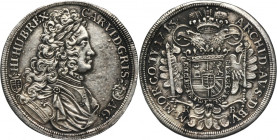 Austria, Karl VI, 1/2 Thaler Kremnitz 1713 - RARE