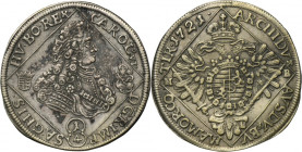 Austria, Karl VI, 1/4 Thaler Nagybánya 1721 NB