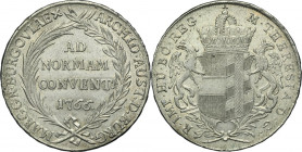 Austria, Maria Theresa, Thaler Günzburg 1766 - RARE