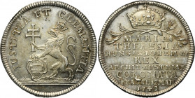 Austria, Maria Theresa, Coronation Token Prague 1743