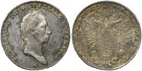 Austria, Franz II, Thaler Nagybánya 1825 G