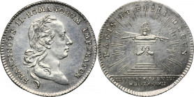 Austria, Franz II, Coronation token Frakfurt 1792