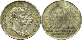 Austria, Franz II, Coronation token Pressburg 1830