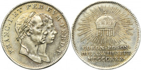 Austria, Franz II, Coronation token Pressburg 1830