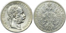 Austria, Franz Joseph I, 1 Florin Vienna 1872