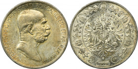 Austria, Franz Joseph I, 5 Corona Wien 1909 - Marshall type