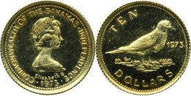 Bahamas, Elizabeth II, 10 Dollars 1973 - Independence