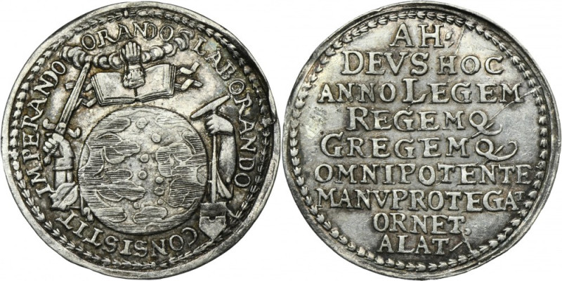 Germany, Saxony, Johann Georg I, Medal without date Very interesting medal with ...