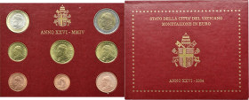 Set, Vatican, Vintage Set 2004 (8 pcs.)