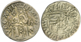 Hungary, Ladislaus II Jagiellon, Denarius Kremintz undated Kh