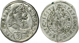 Hungary, Leopold I, 3 Kreuzer Kremnitz 1693 KB