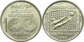 Hungary, 100 Forint Budapest 1988 - European Football Championship