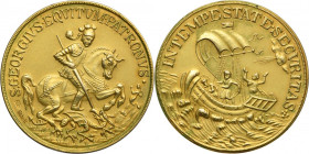 Hungary, Medal with St. George slaying the dragon