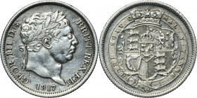 Great Britain, George III, 1 Shilling London 1817