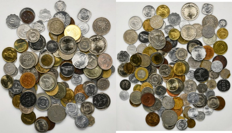 Set, Mix of world coins (452 g) Lot of world coins. Different types shown in the...