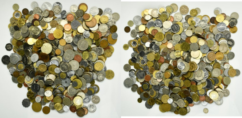 Set, Mix of world coins (11,32 kg) - WORTH EXAMINATION Lot of world coins. Diffe...