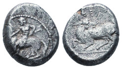 CILICIA, Kelenderis. Circa 430-420 BC. AR Drachm

Reference :

Condition: Very Fine
Weight: 4g