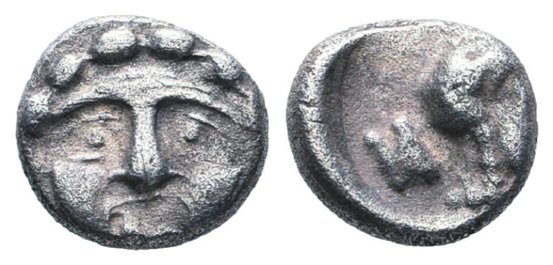 Greek Coins, AR Obol. 4th - 1st century B.C. AE

Reference :

Condition: Ver...