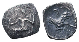 Greek Coins, AR Obol. 4th - 1st century B.C. AE

Reference :

Condition: Very Fine
Weight: 0.7g