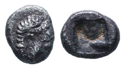 Greek Coins, AR Obol. 4th - 1st century B.C. AE

Reference :

Condition: Very Fine
Weight: 0.4g